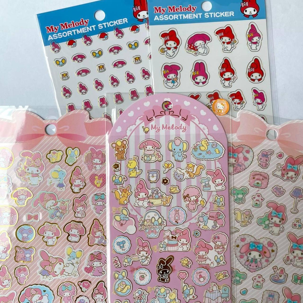 SANRIO Original bunch of stickers ☀️ Hello Kitty, My... - Depop