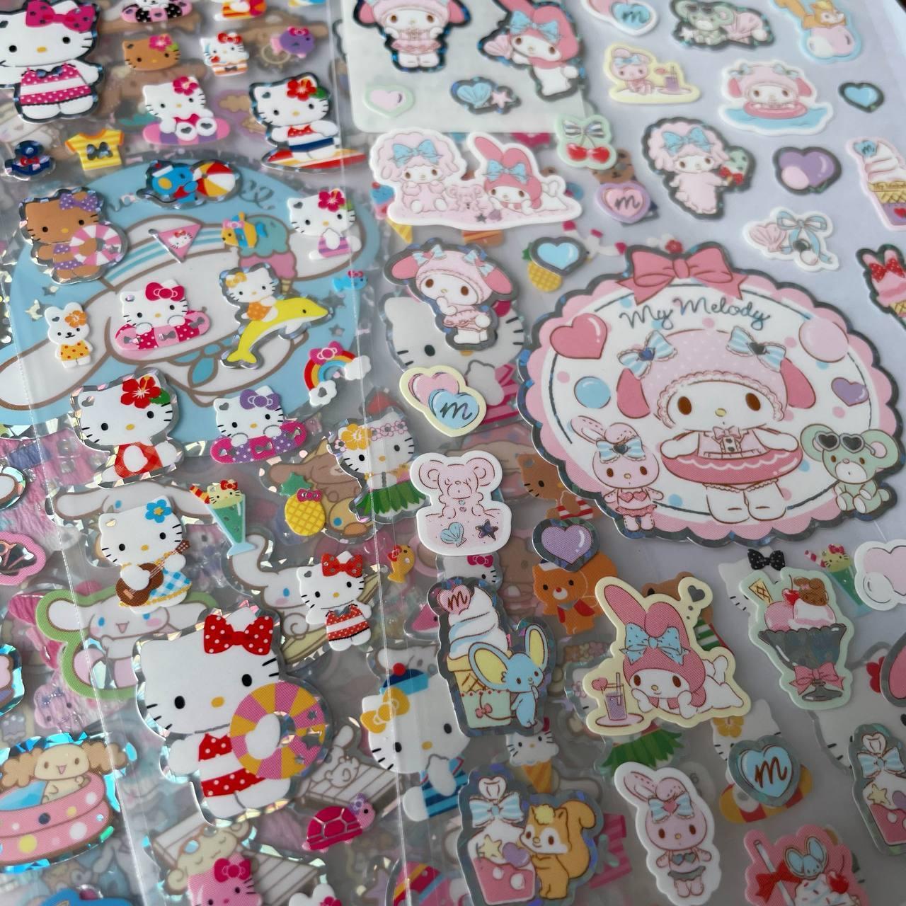 SANRIO Original bunch of stickers ☀️ Hello Kitty, My... - Depop