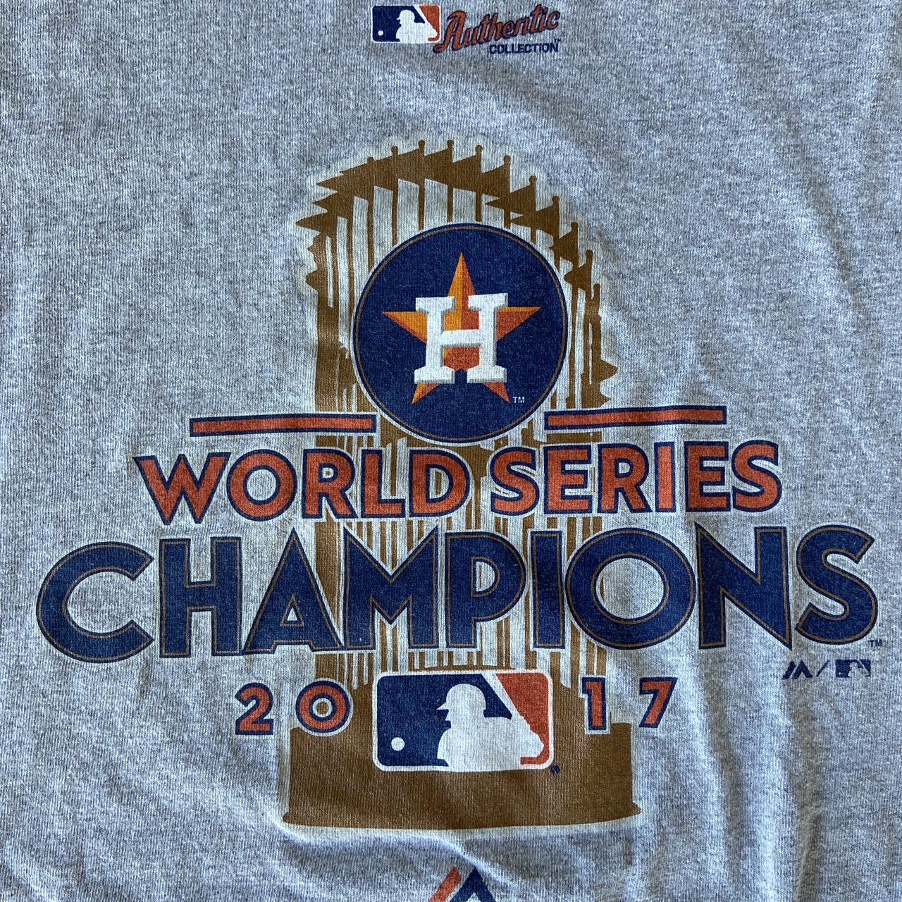 Houston Astros 2017 world series 3/4 sleeve shirt. - Depop