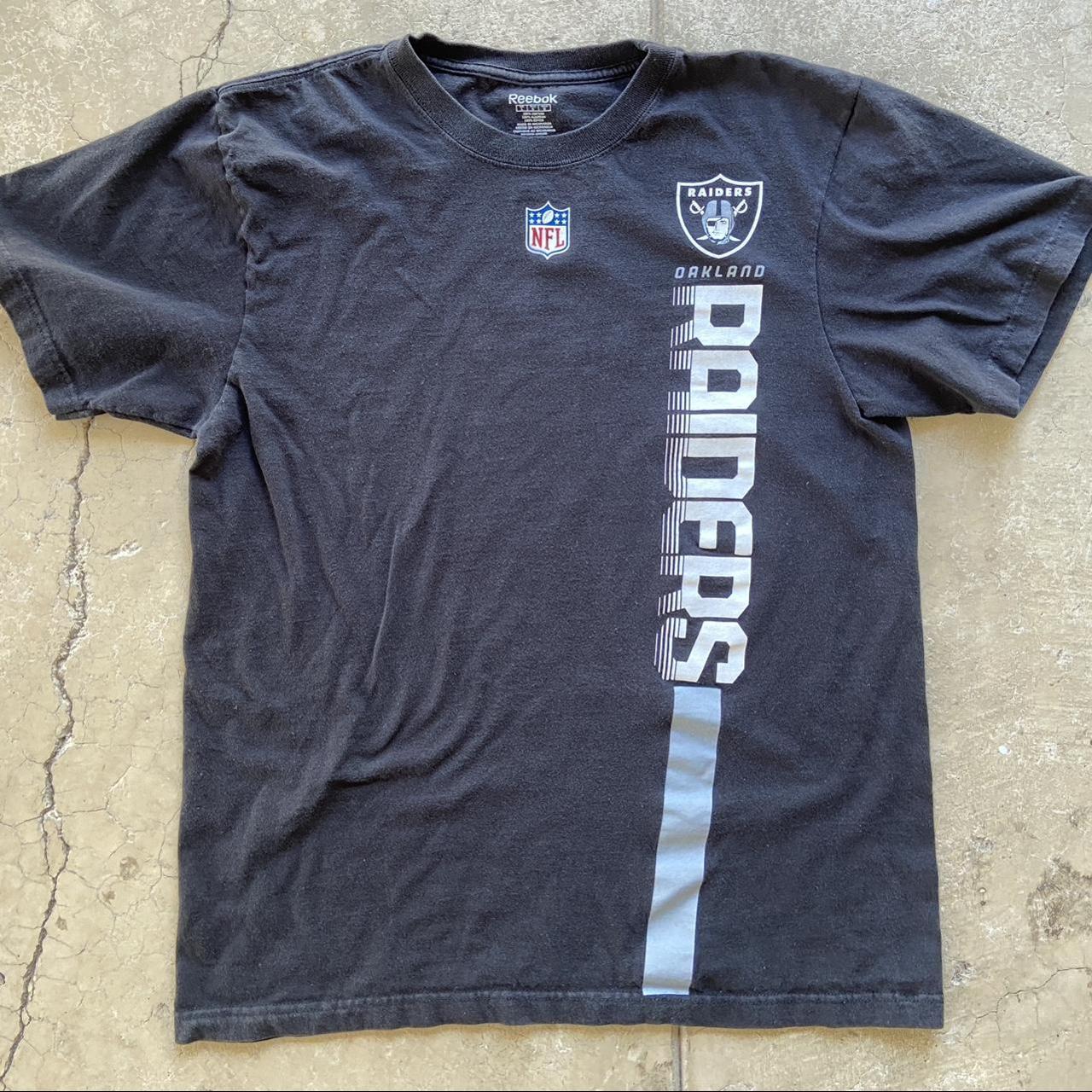 Vintage Oakland Raiders Shirt Official NFL / Reebok - Depop