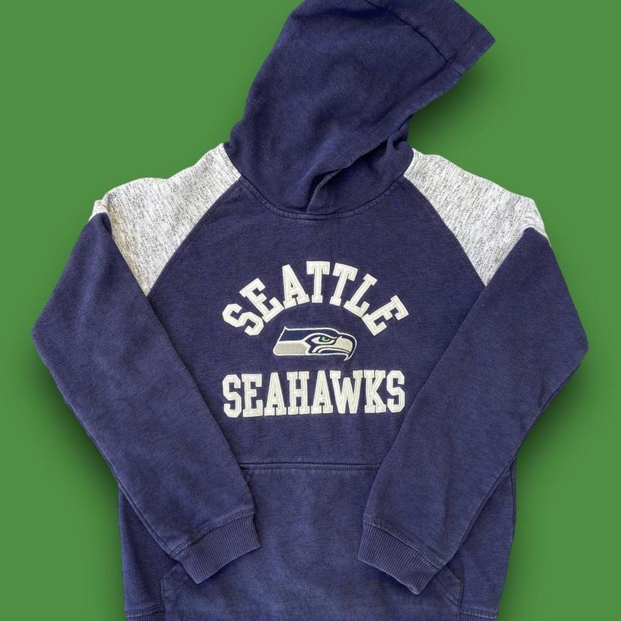 seahawks embroidered hoodie