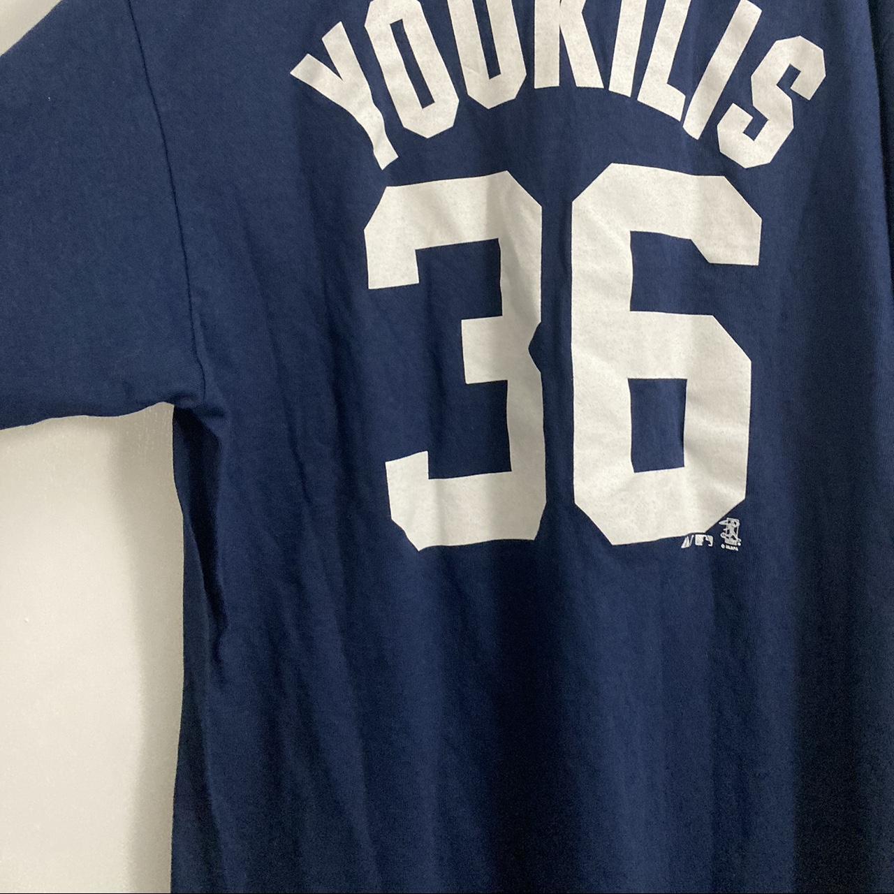 New York Yankees TShirt Mens Kevin Youkilis # 36 - Depop