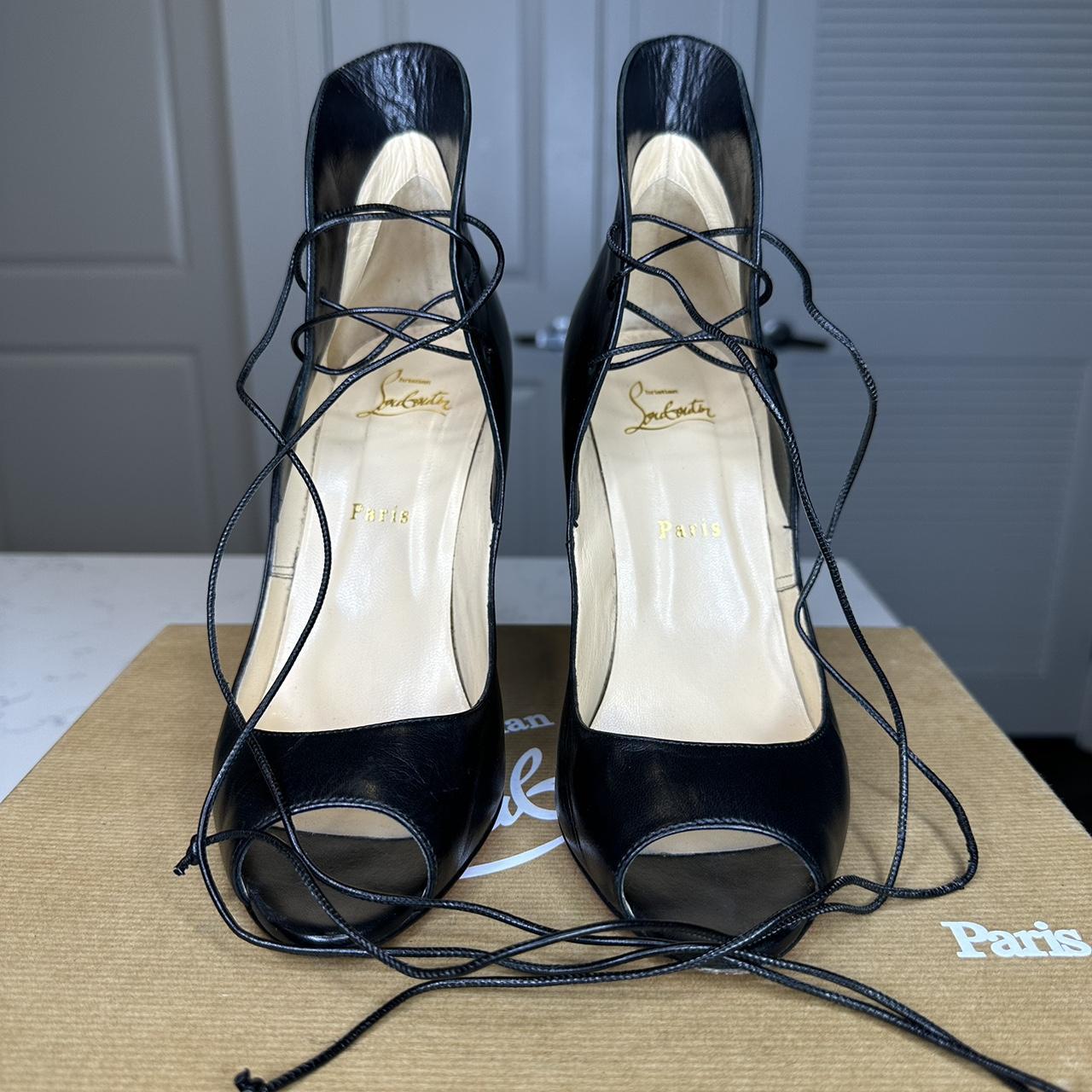 Megavamp 100 KID black Christian Louboutins - Depop