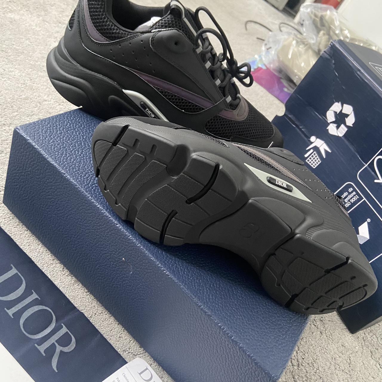 Black Dior B22 Reflective I'm a size 9 but they - Depop