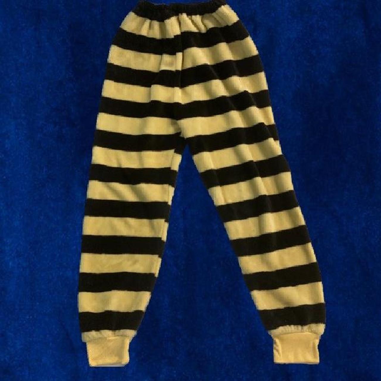 Burt's Bees Women's Yellow and Black Trousers