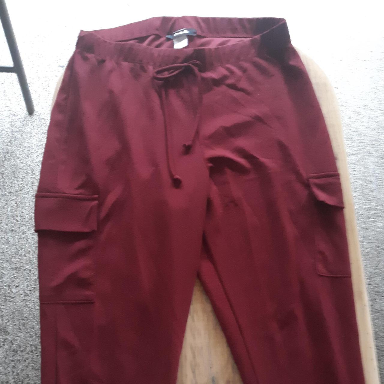Arabella Women's Burgundy Trousers