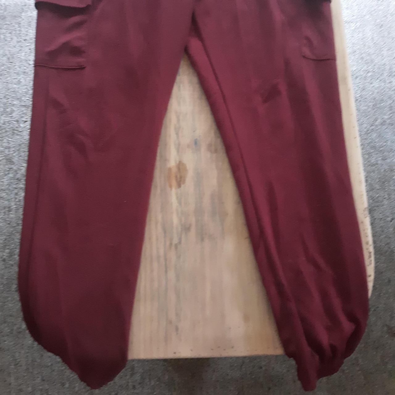 Arabella Women's Burgundy Trousers (2)