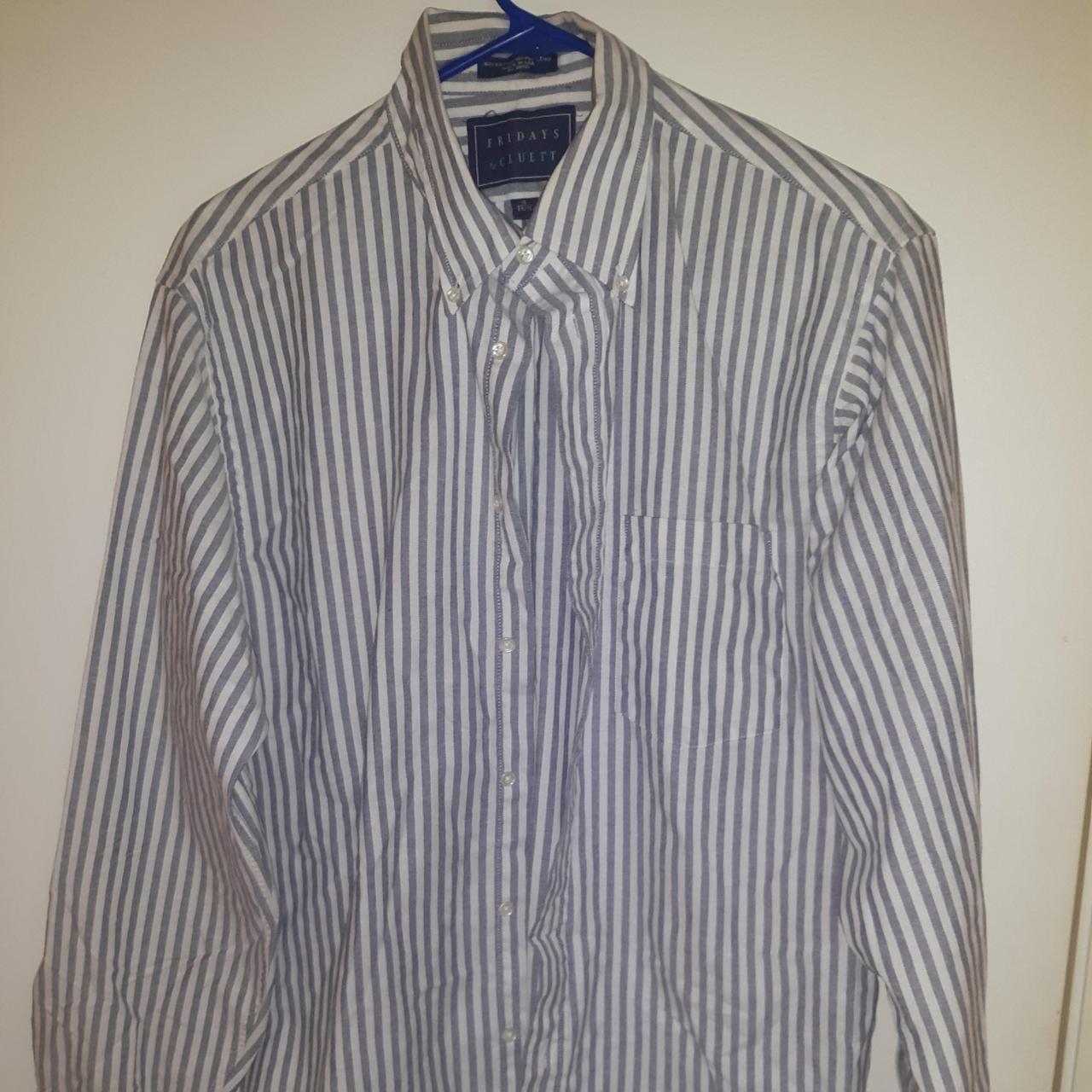 FRIDAY'S BY CLUETT DRESS SHIRT MENS 16 BY... - Depop