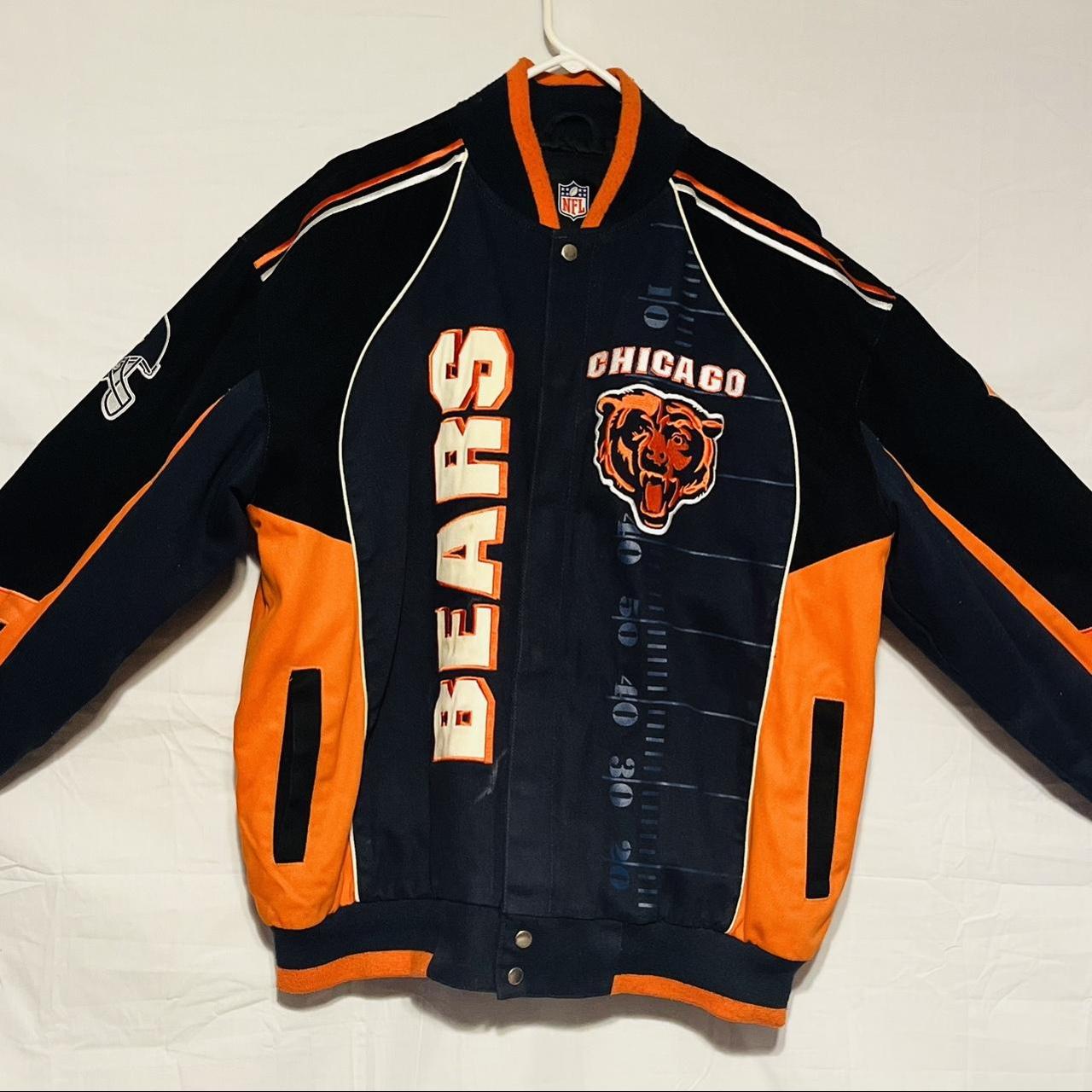 Nike NFL Chicago Bears Camo Jacket Size medium Brand - Depop