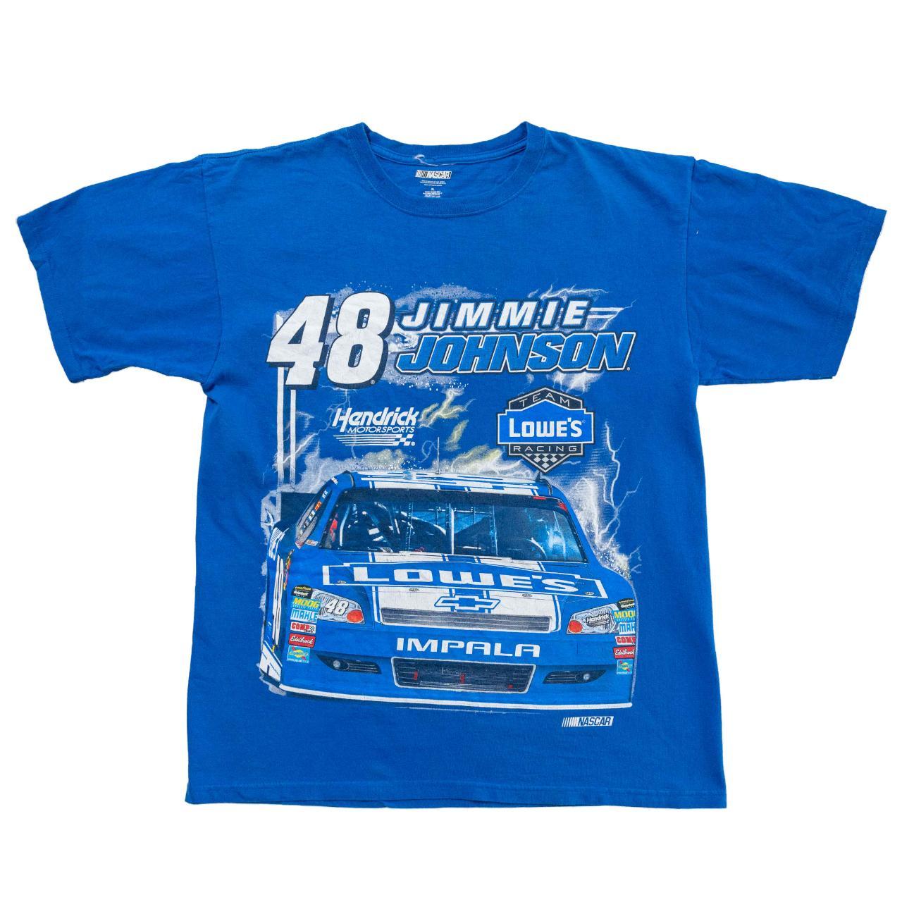 Vintage T Shirt NASCAR Jimmie Johnson on sale Size XL