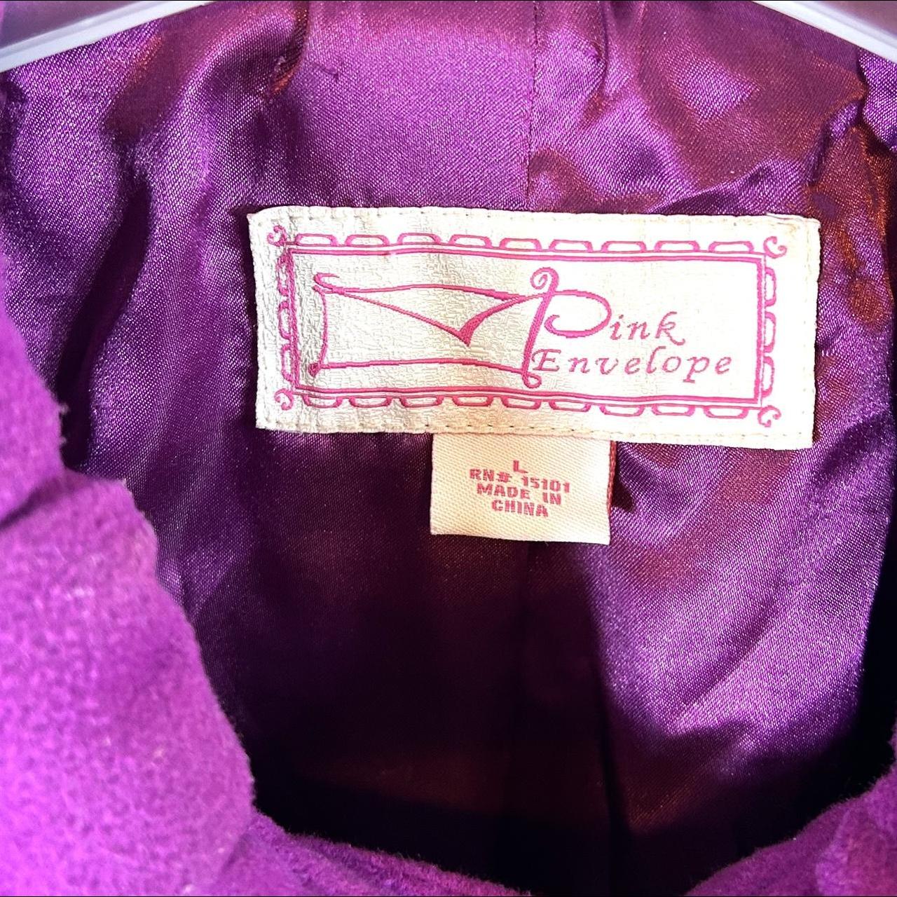 Pink hotsell envelope coat