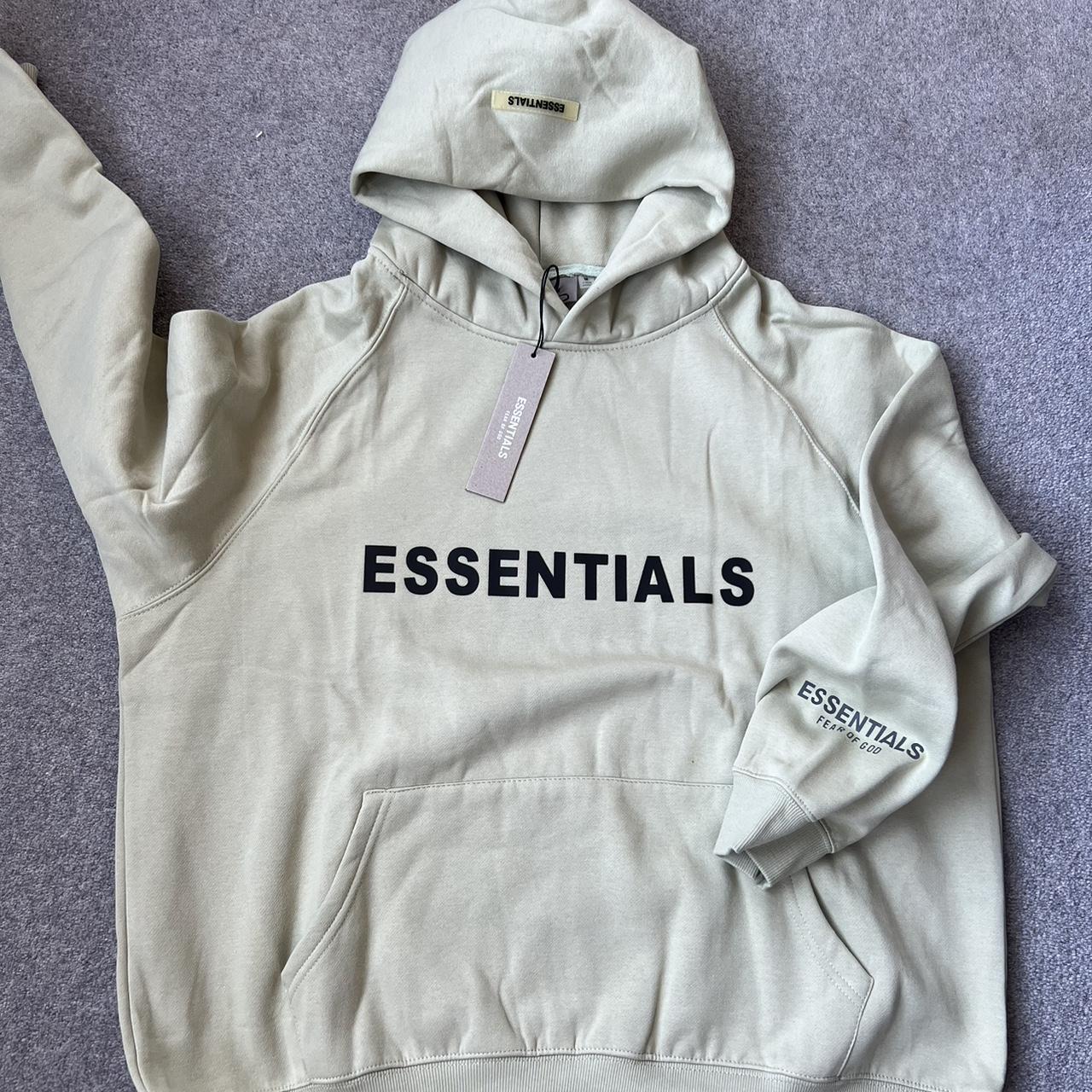 Essentials Hoodie Size Medium Brand New Essentials... - Depop