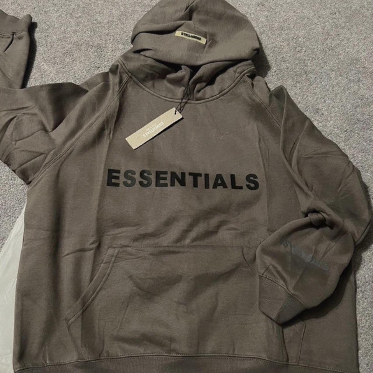 Essentials Hoodie Size Large Brand New Essentials... Depop