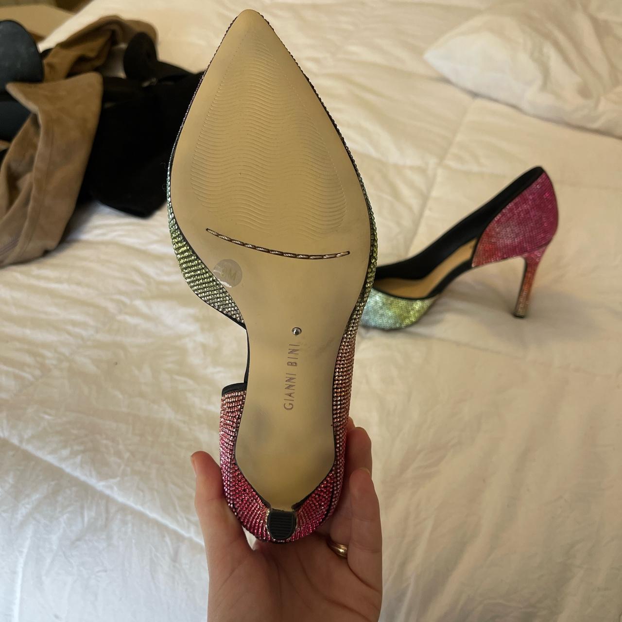 gianni bini rainbow heels