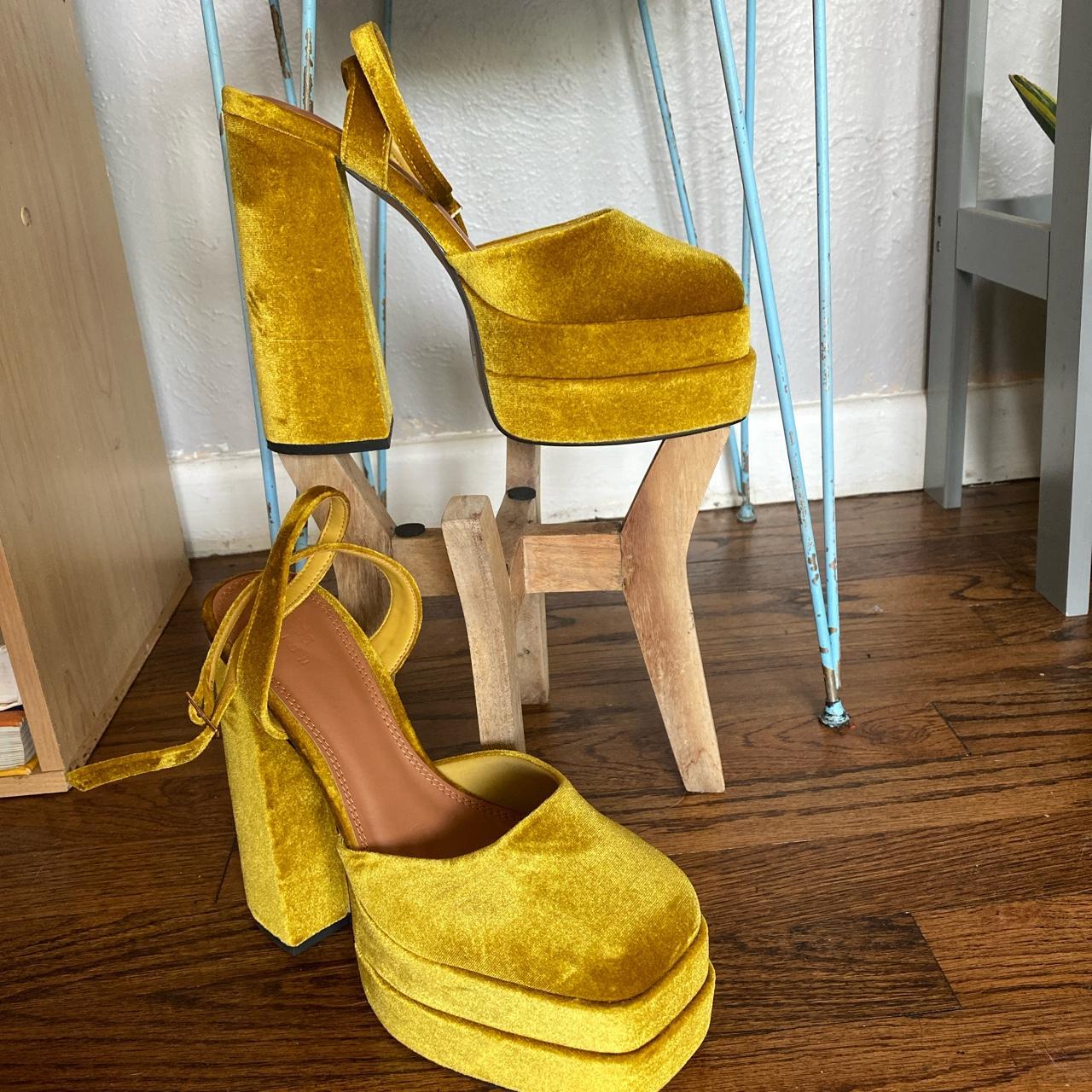asos chunky heels