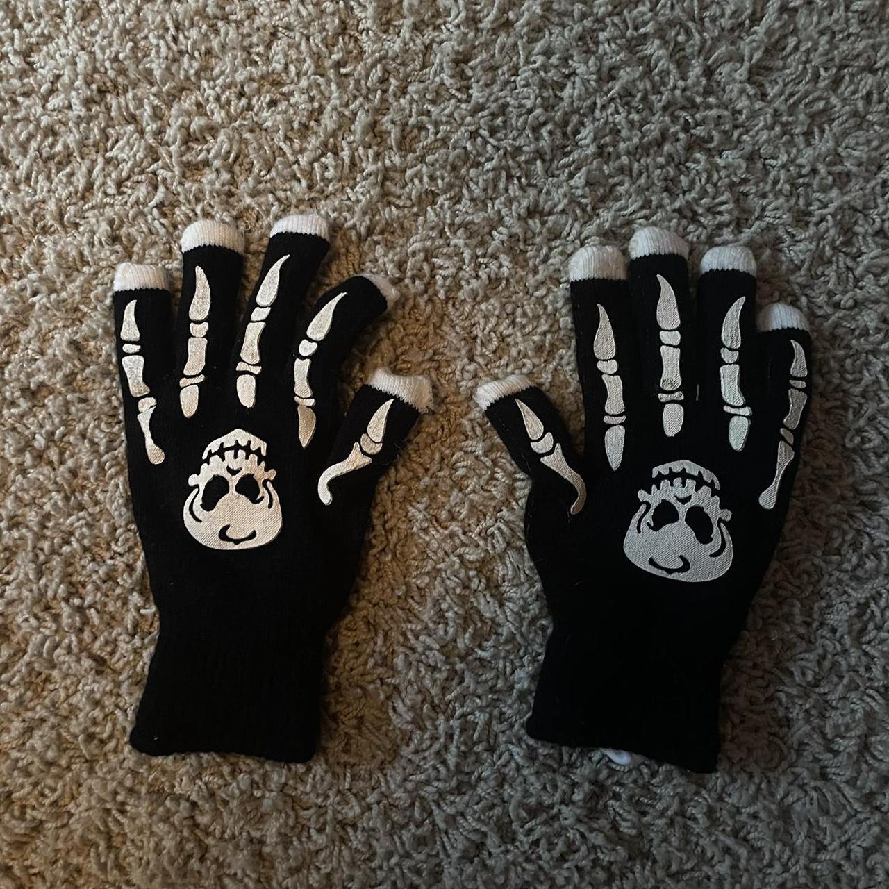 Y2K skeleton gloves DM FOR FREE BUNDLE... Depop