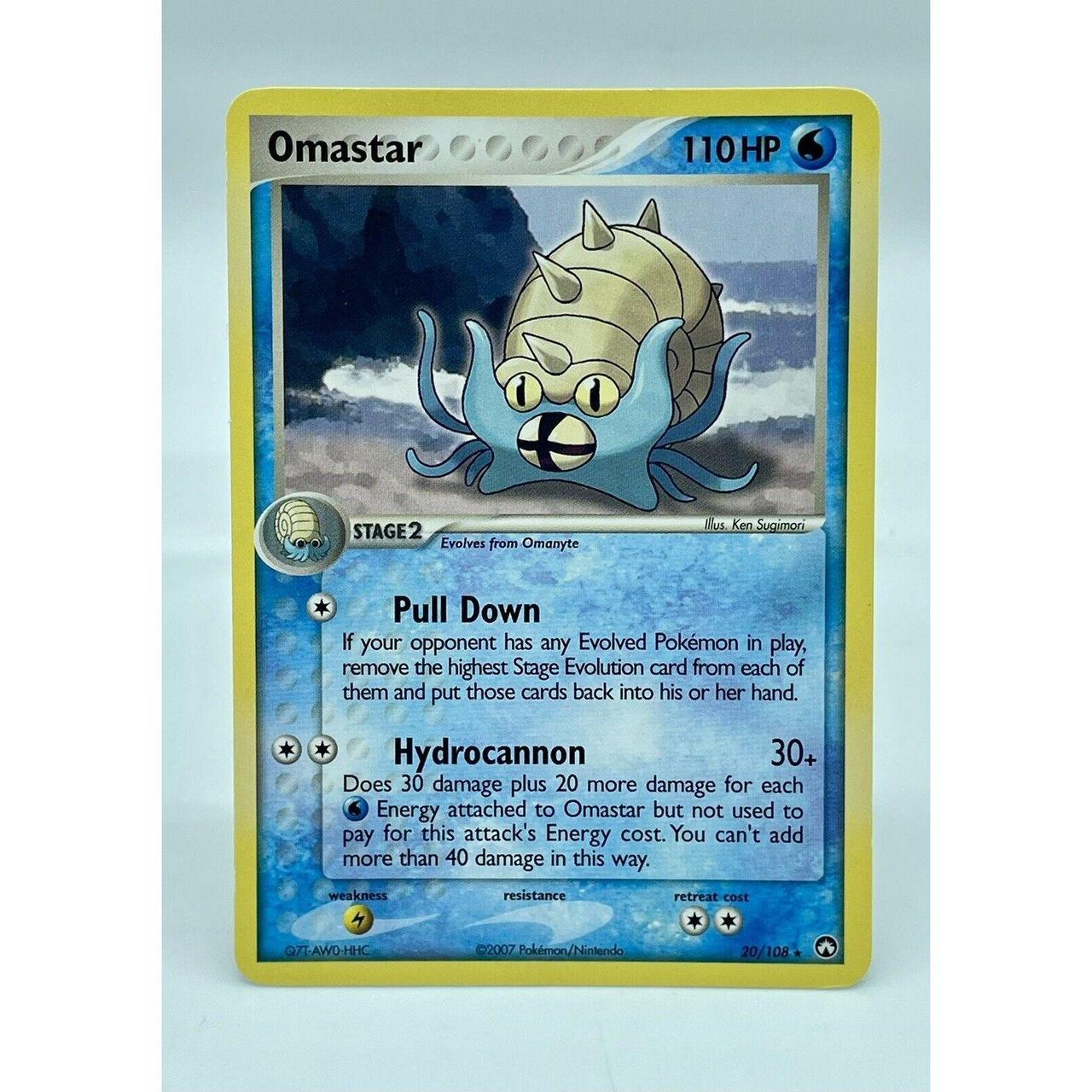 This Omastar card from the 2007 EX Power Keepers set | Depop