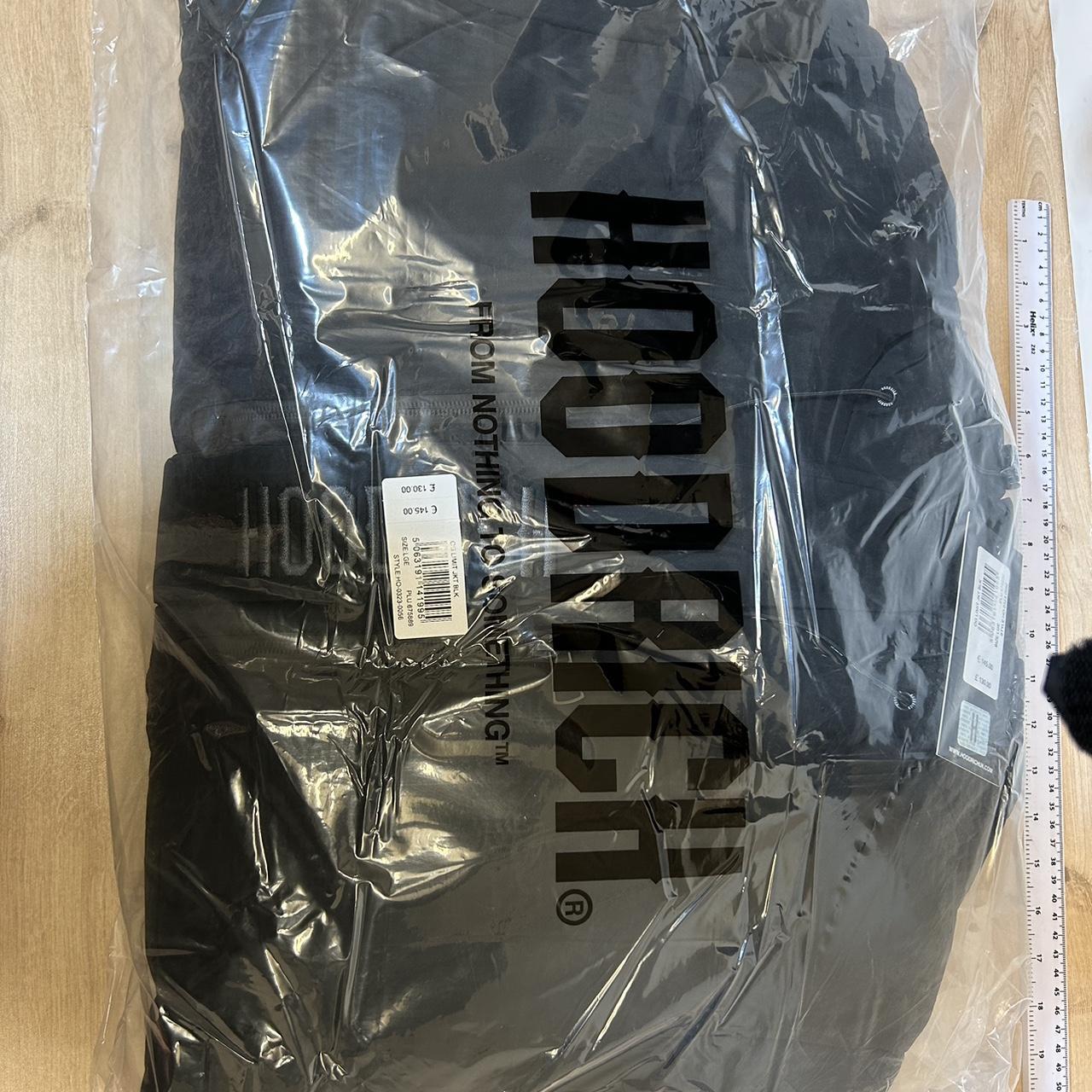 Large Black Hoodrich OG Limit Puffer Jacket BNWT... - Depop