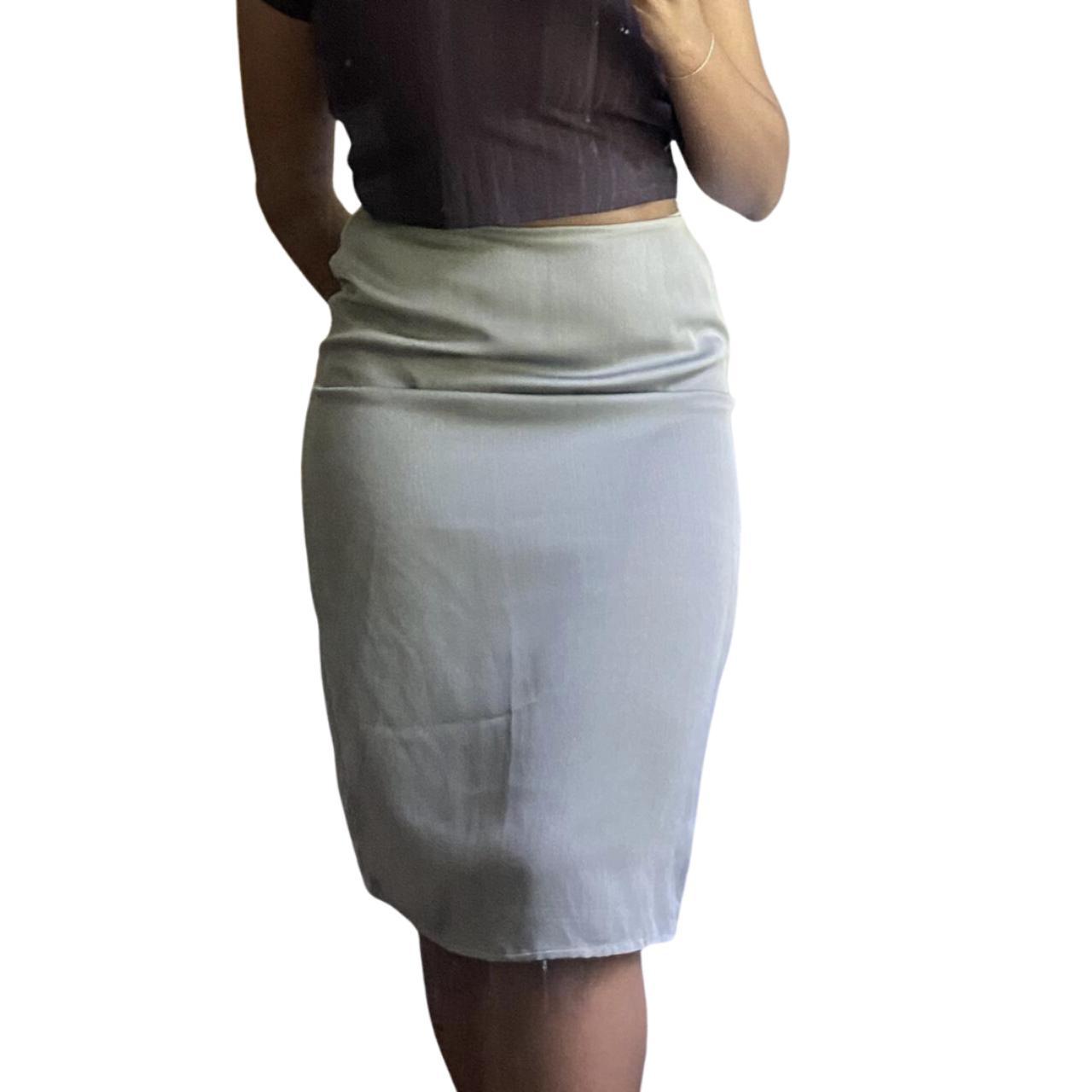 Vintage Kathy Ireland Satin Midi Skirt (tagged