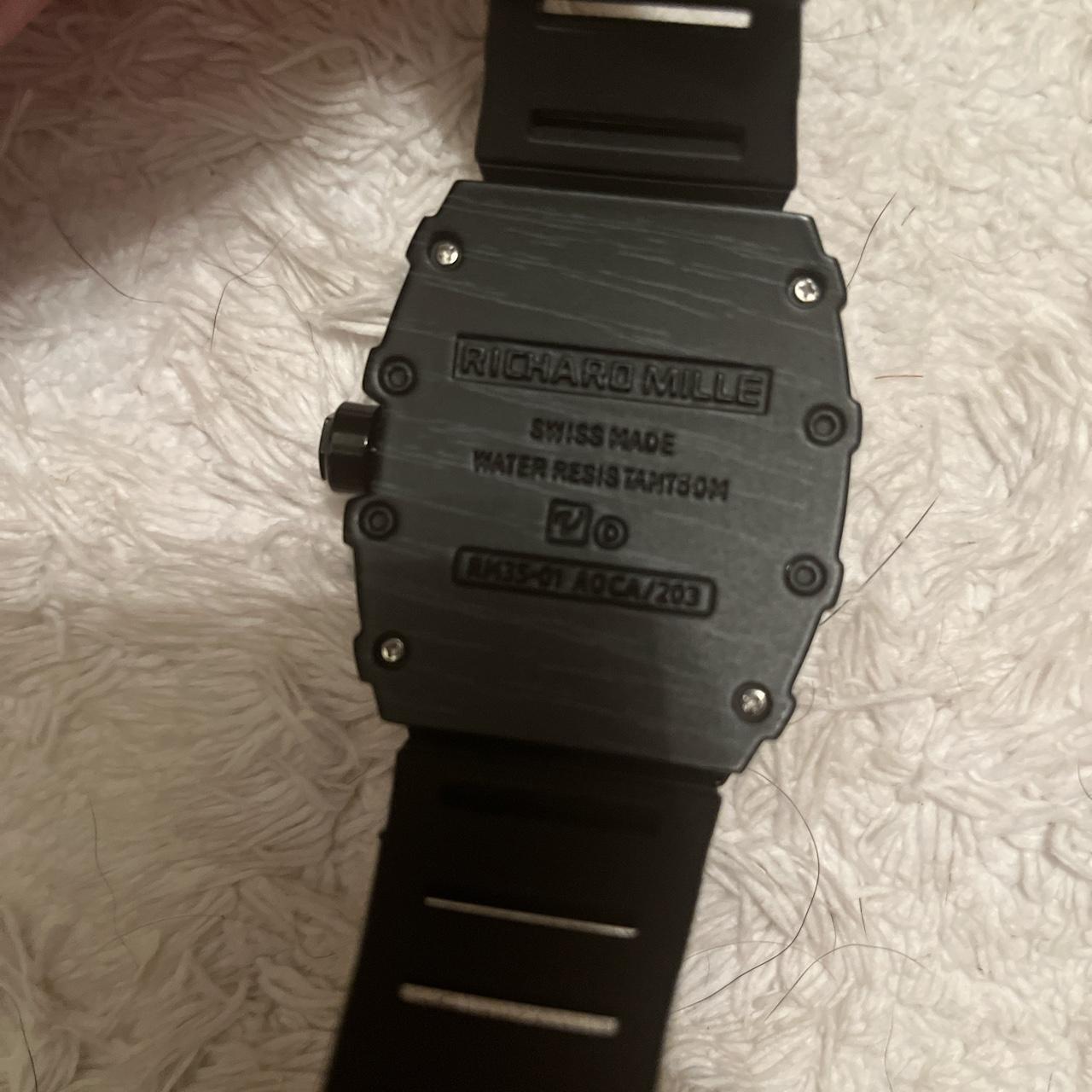 Richard Mille Watch. All black rep good design Depop