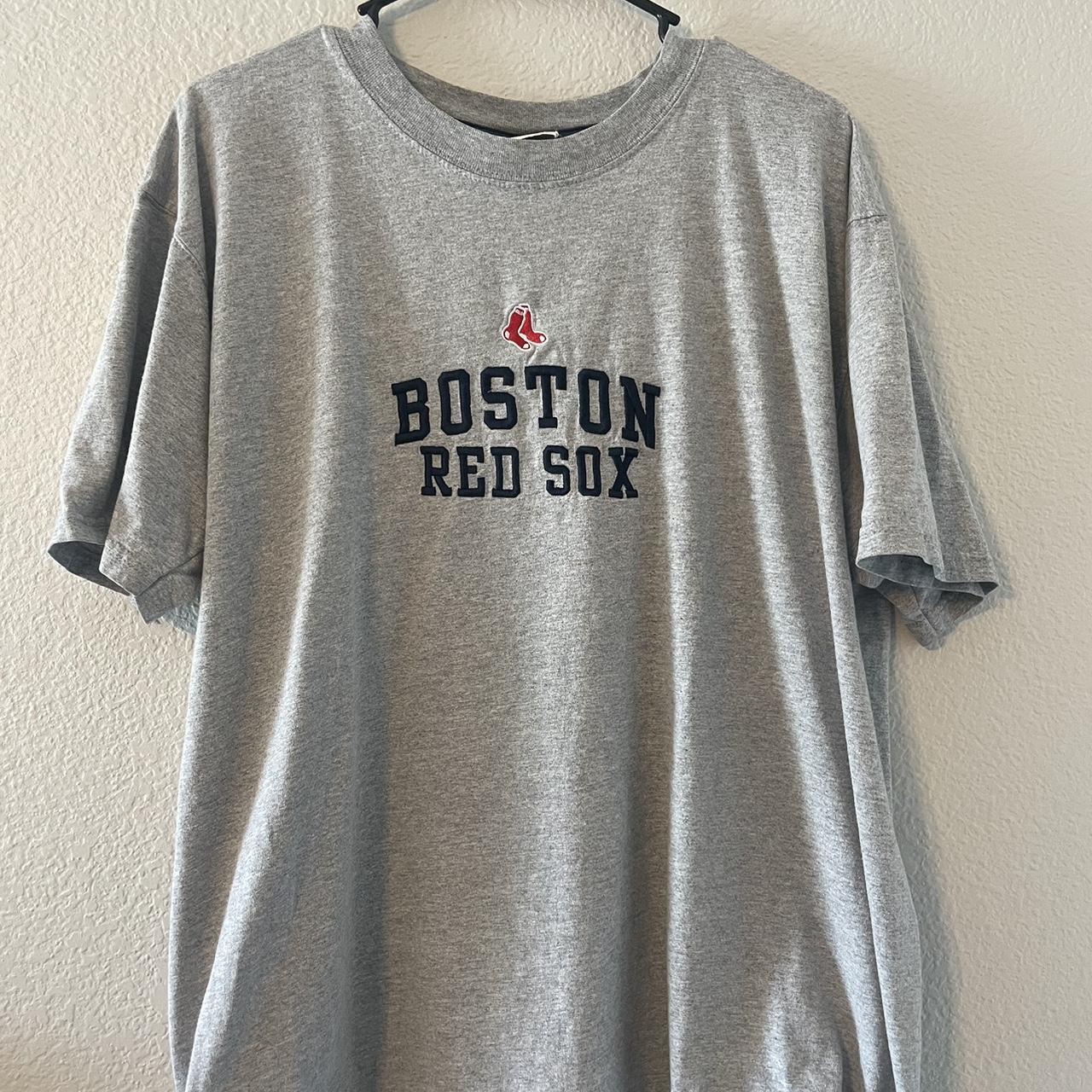 Vintage Boston Red Sox Shirt Size - XL Color - Grey - Depop