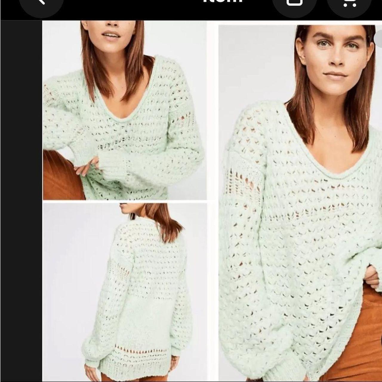 Crashing waves pullover free people hotsell