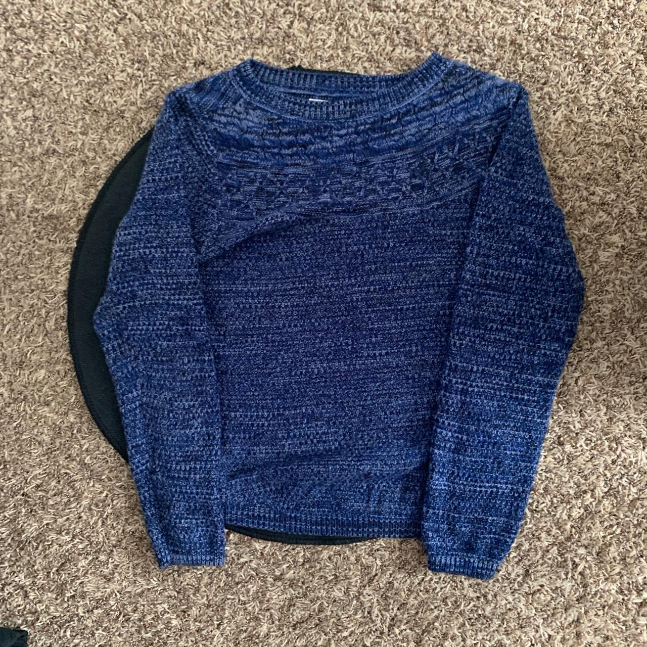 croft and barrow knit sweater comfy and cozy large - Depop