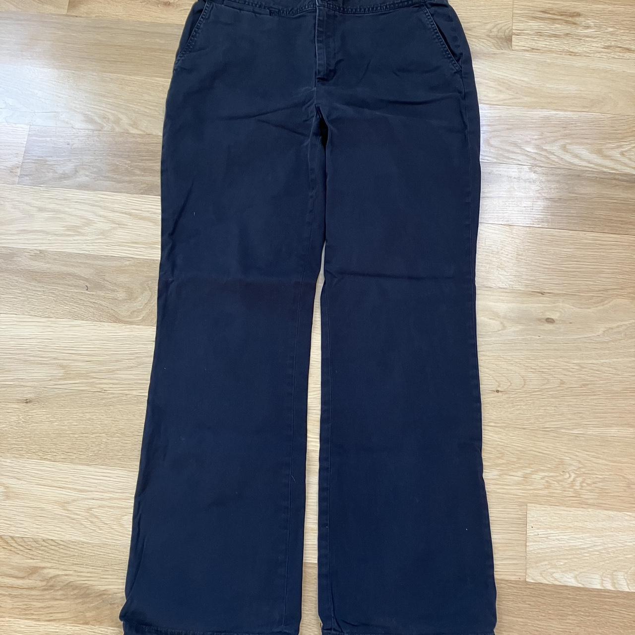 Banana Republic Men's Black Trousers Depop