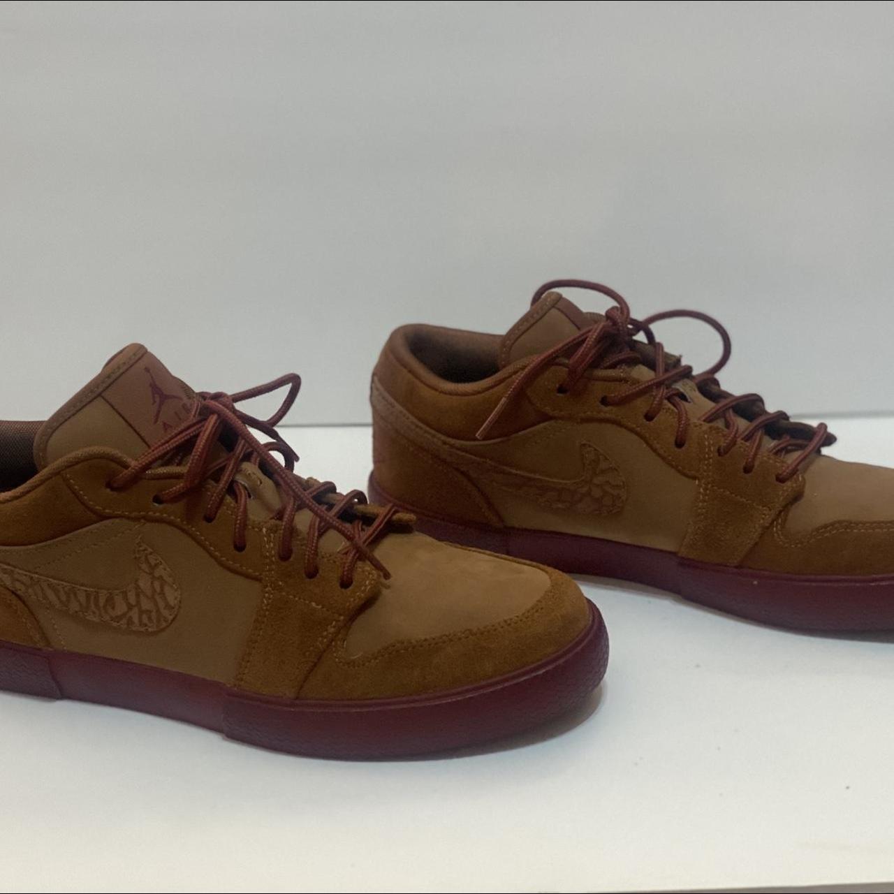 brownish jordans