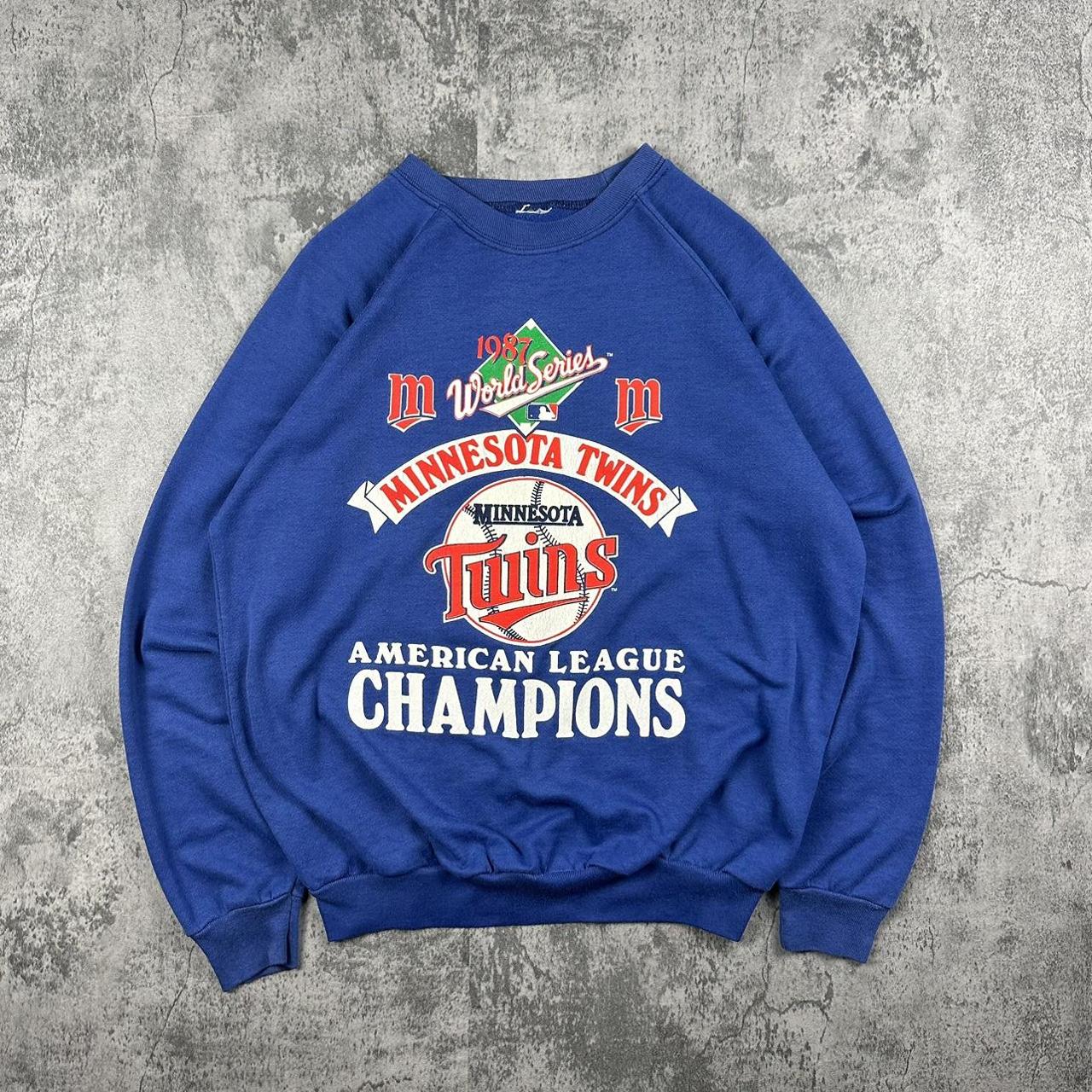 1987 Minnesota Twins World Series Sweatshirt - Men's Medium