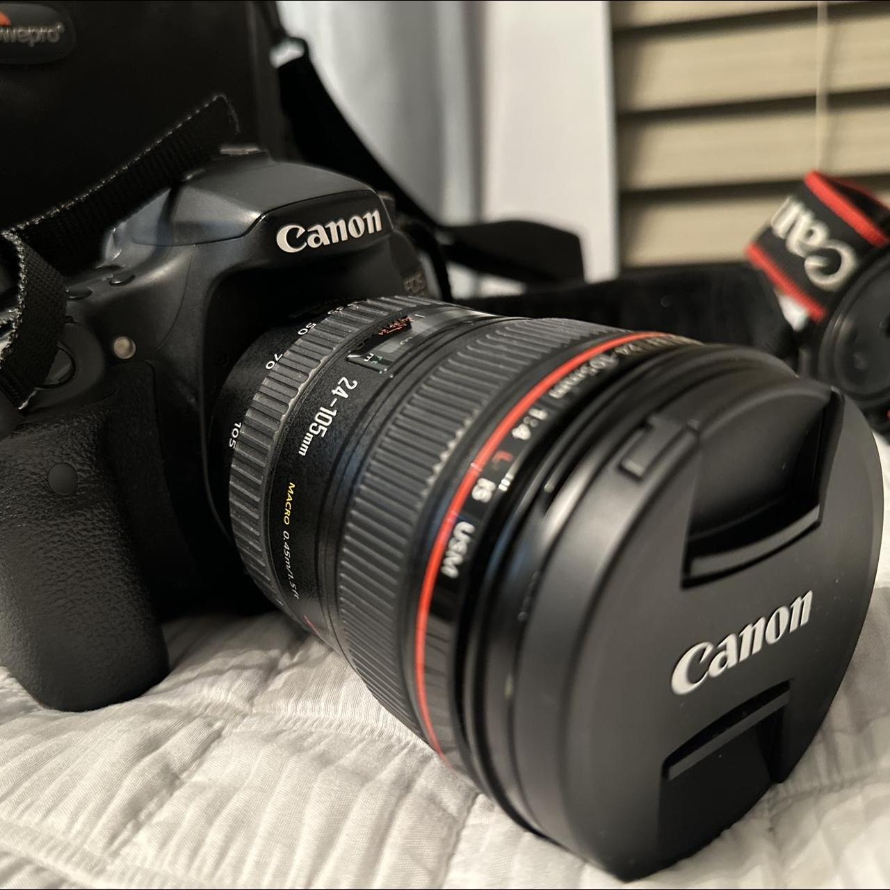デジタルカメラ Canon EOS 70D(W) + Canon EF 24-105mm Canon EOS 70D - Digital camera - SLR - 20.2 MP - APS-C