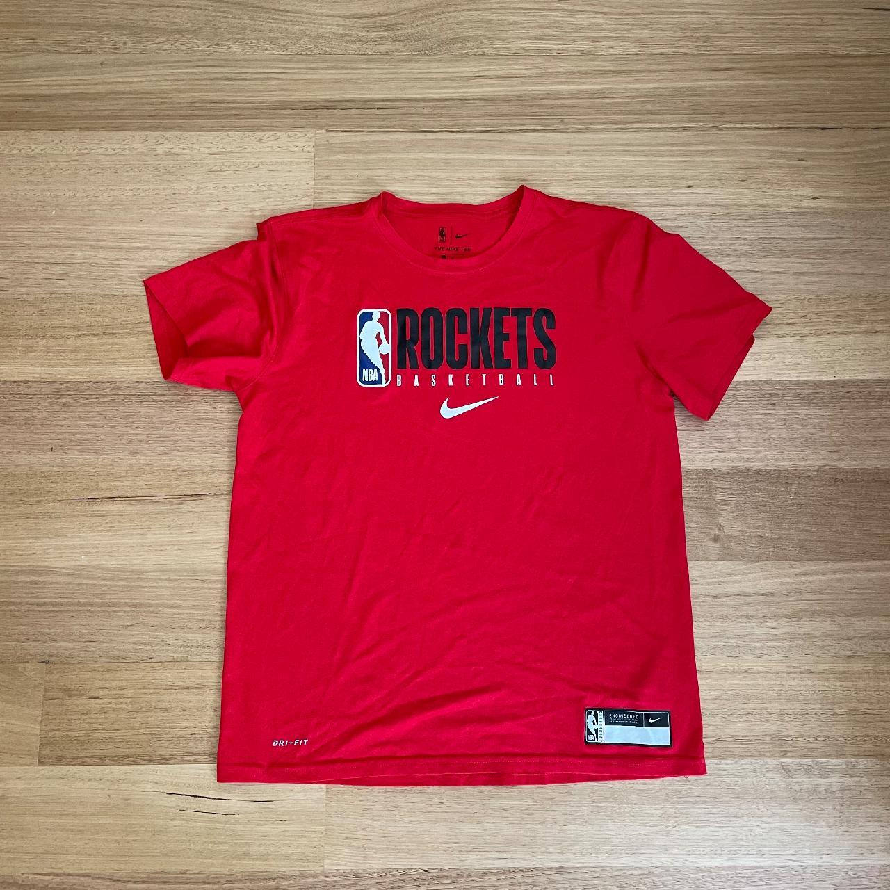 Nike Dri Fit Houston Rockets t-shirt #nike #vintage... - Depop