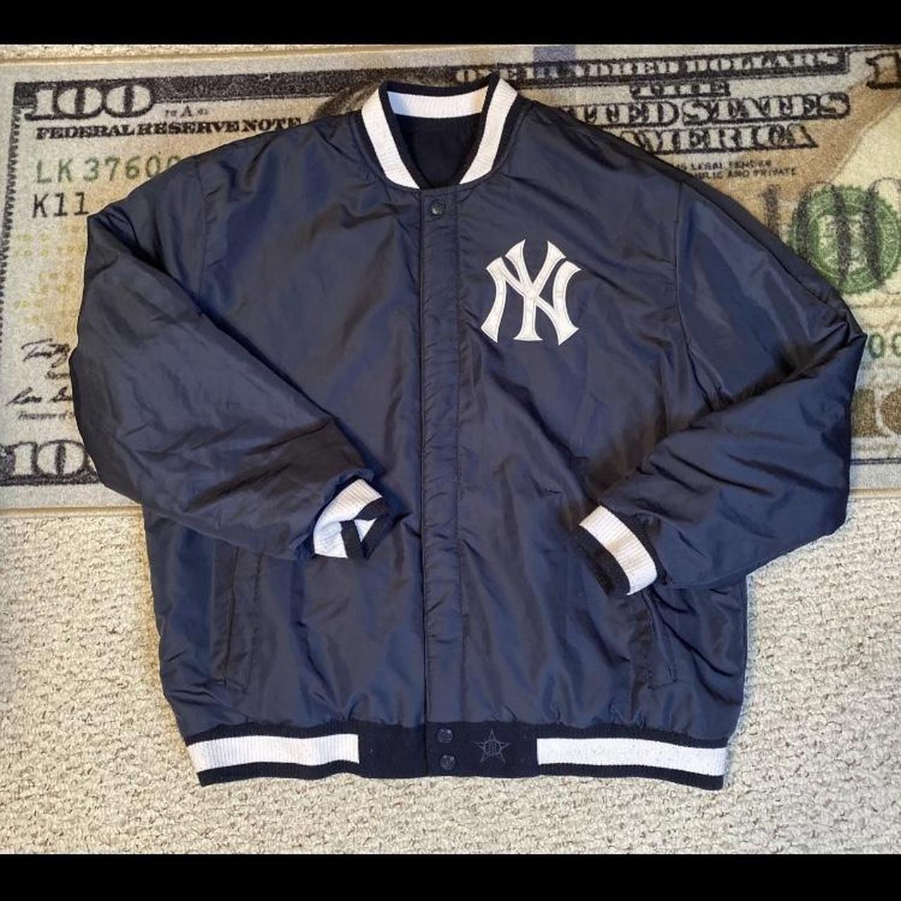 Vintage New York NY Yankees Jeff Hamilton Varsity - Depop