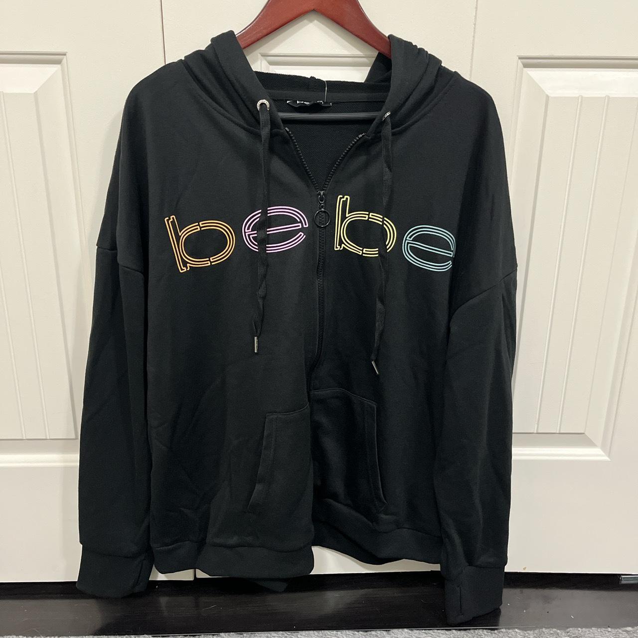 Bebe sport zip up, jogger/sweatshirt. Never worn. I Bebe sport zip up, jogger/sweatshirt. Never worn. I