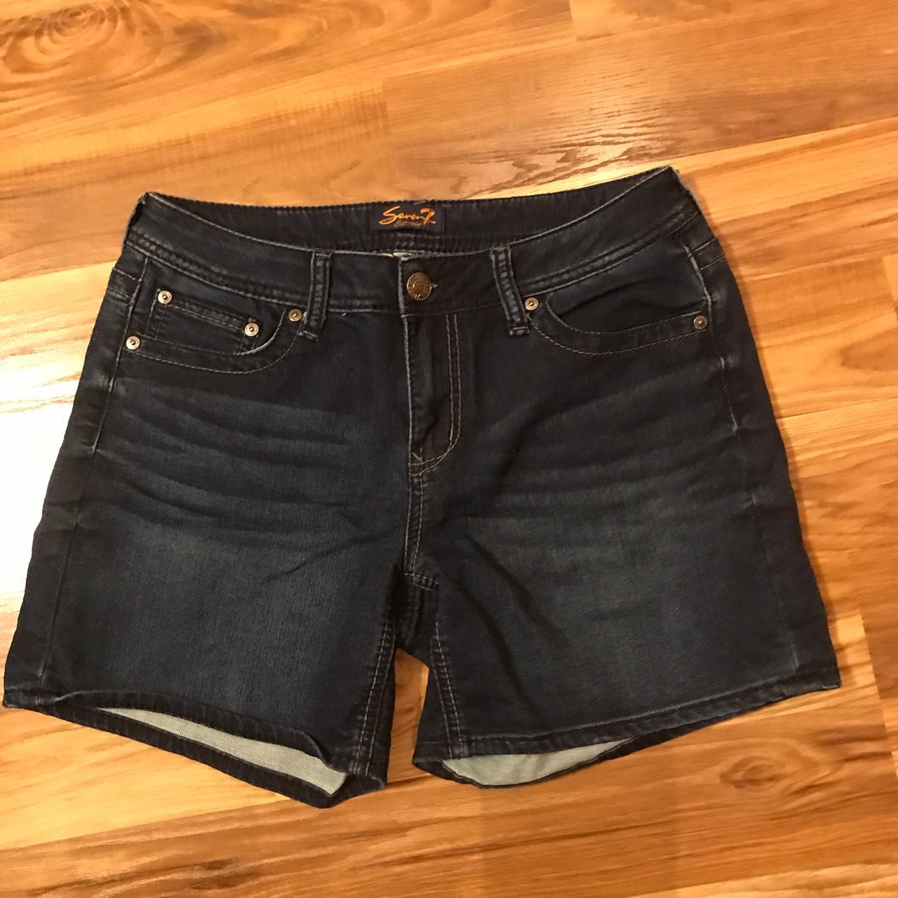 Seven7 shorts Stretchy 5 inch inseam - Depop