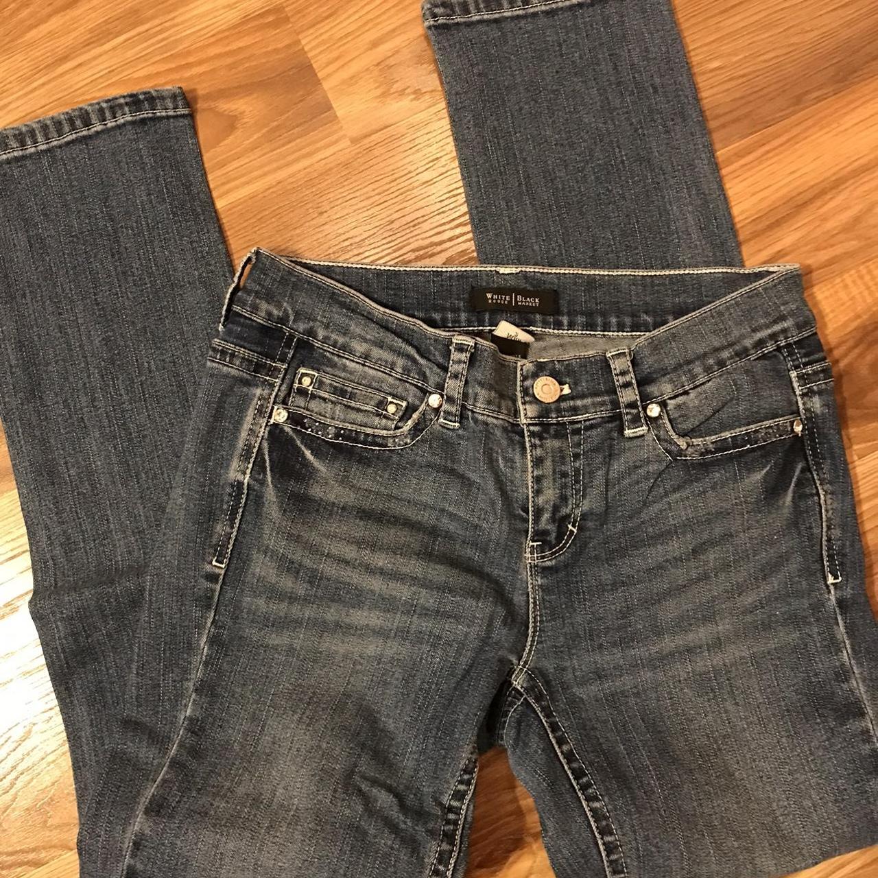 White house black market jeans 27 inch inseam - Depop