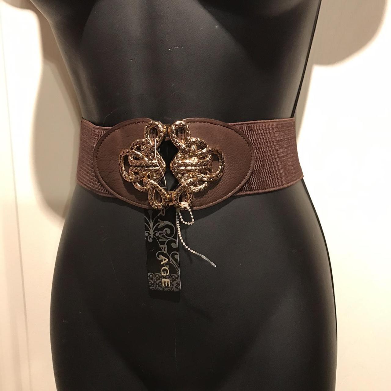 Vintage rampage belt 30 inches flat super stretchy - Depop