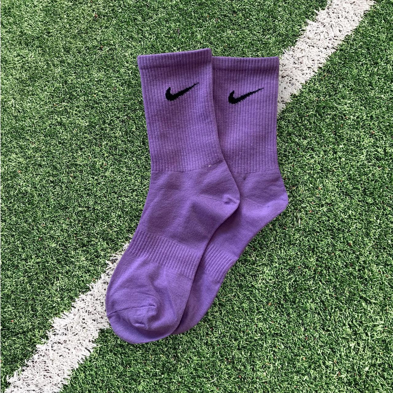 Nike Men's Purple Socks | Depop
