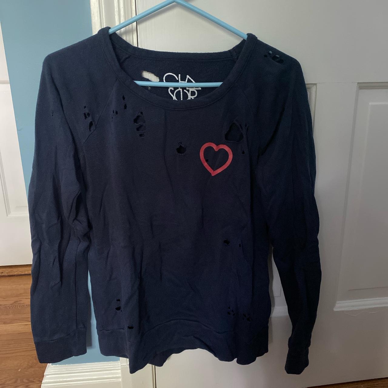 Chaser heart sales sweatshirt