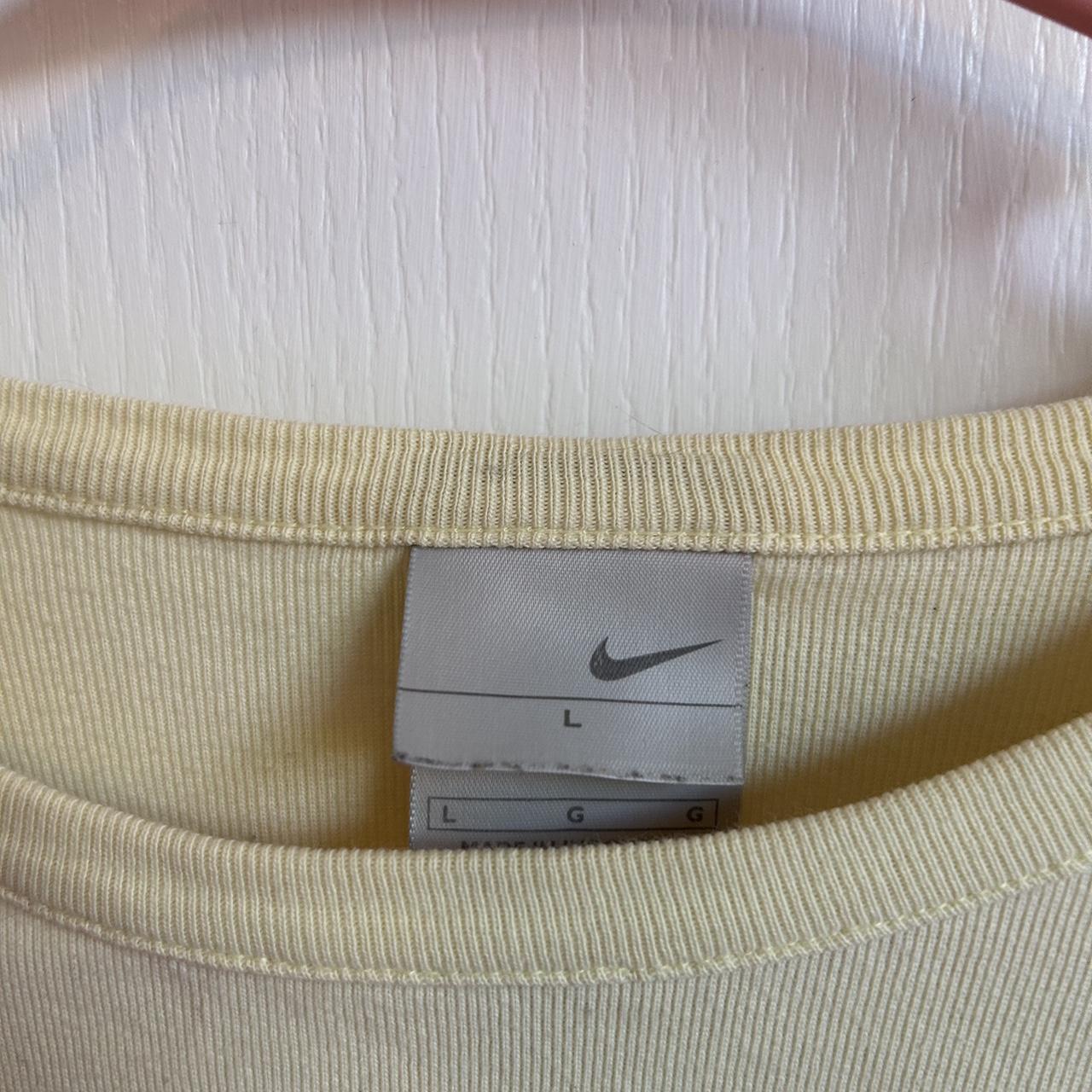 womens yellow nike shirt