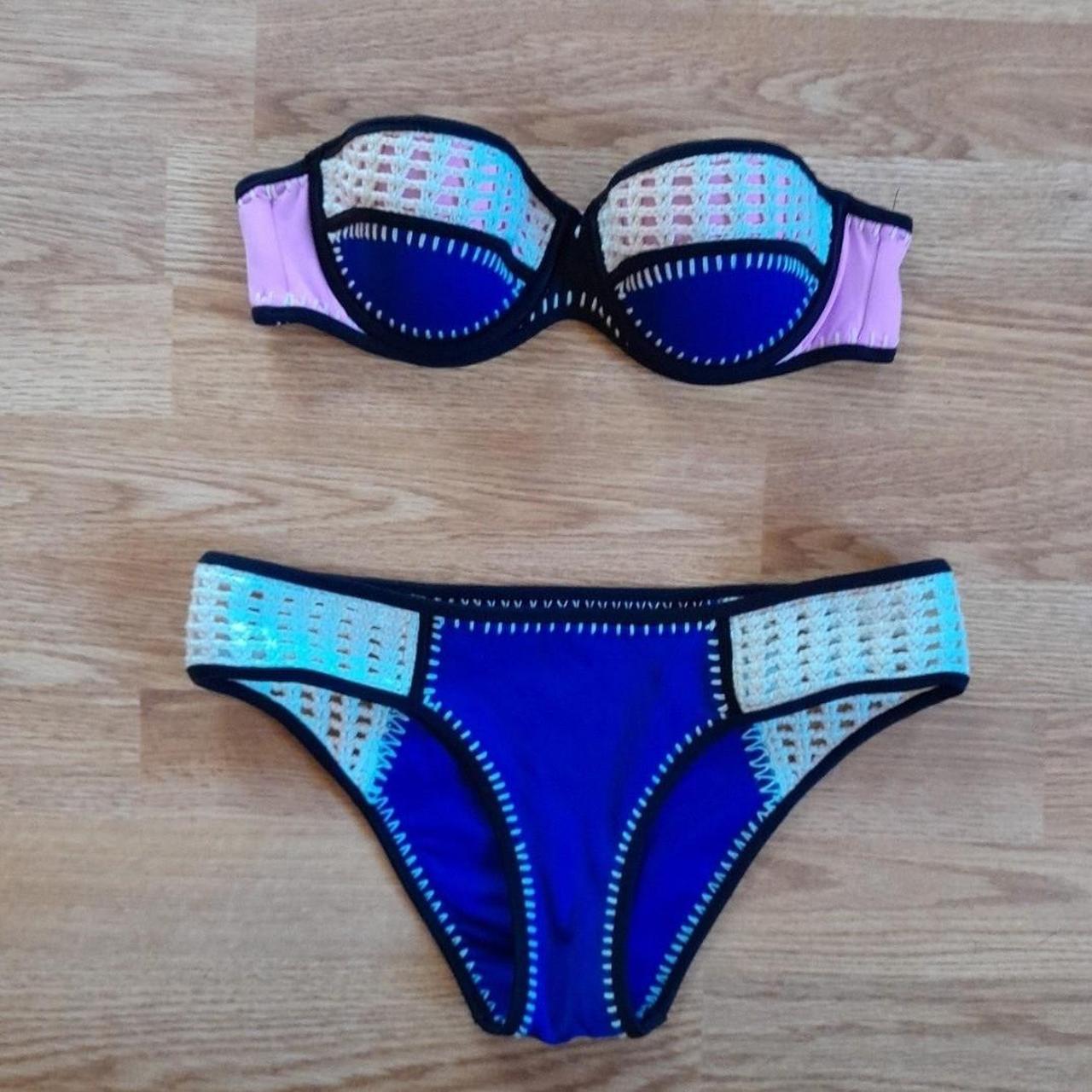 Victoria Secret Blue Bikini Set 🌊 Top: 34B - Depop