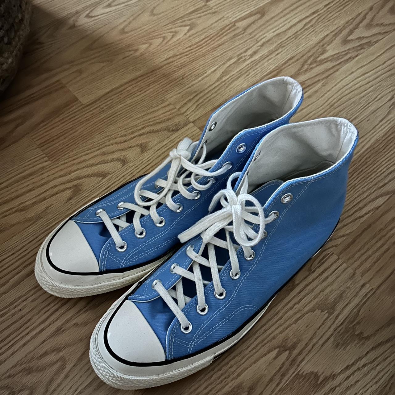 UNC Converse Chuck Taylors - Depop