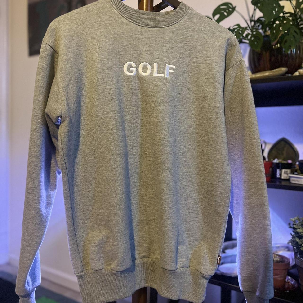 Grey golf sweatshirt sale