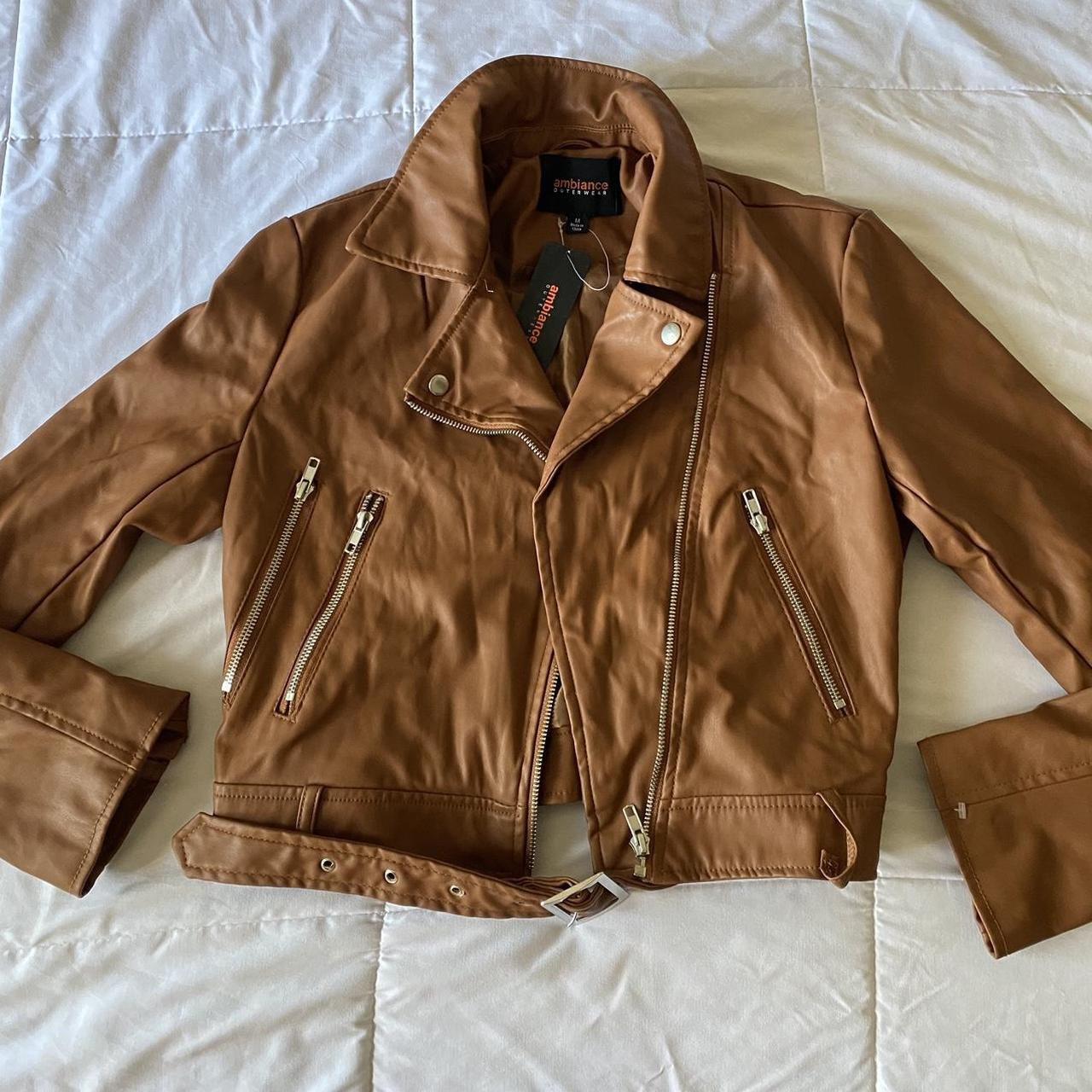 Ambiance leather outlet jacket