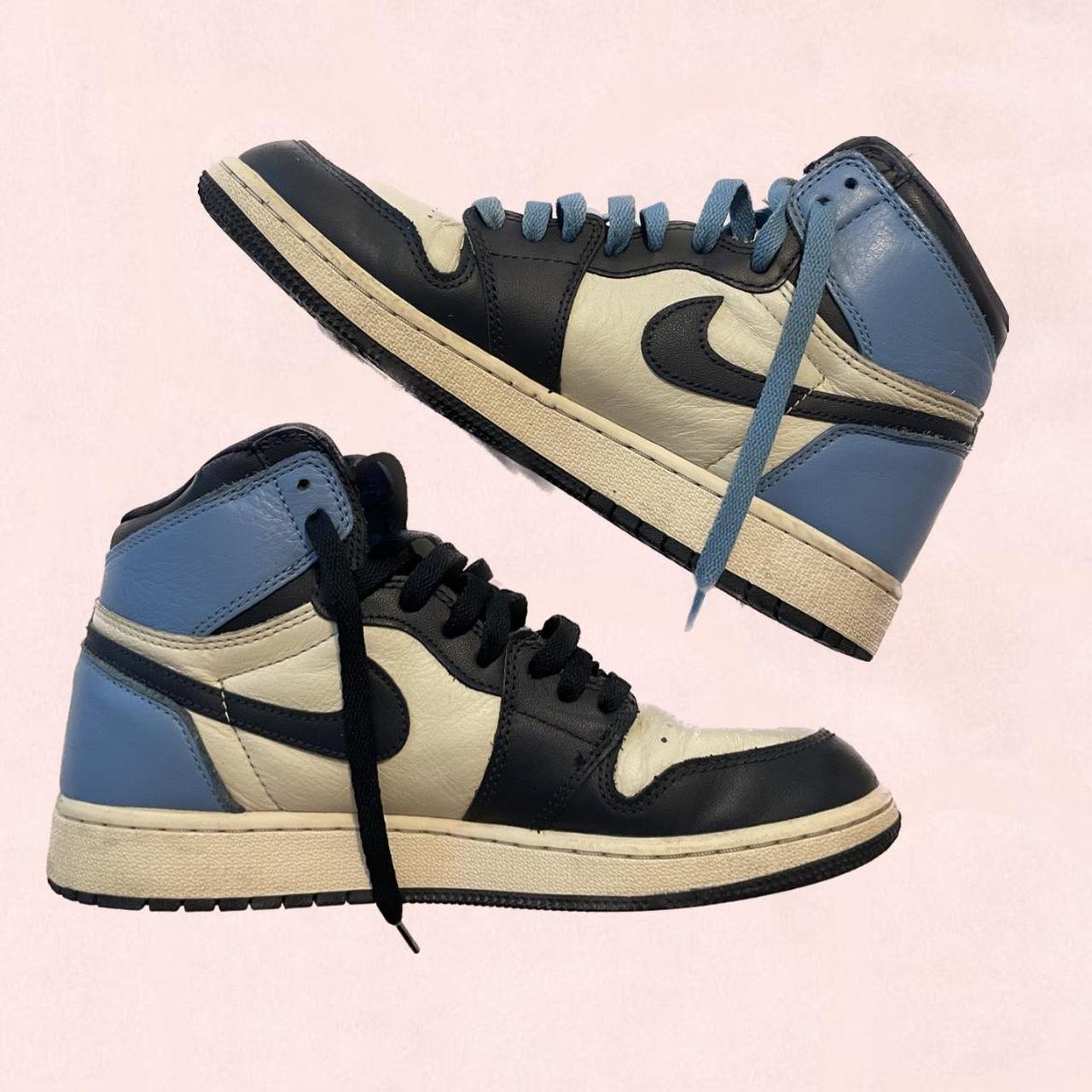jordan 1 retro high obsidian size 7