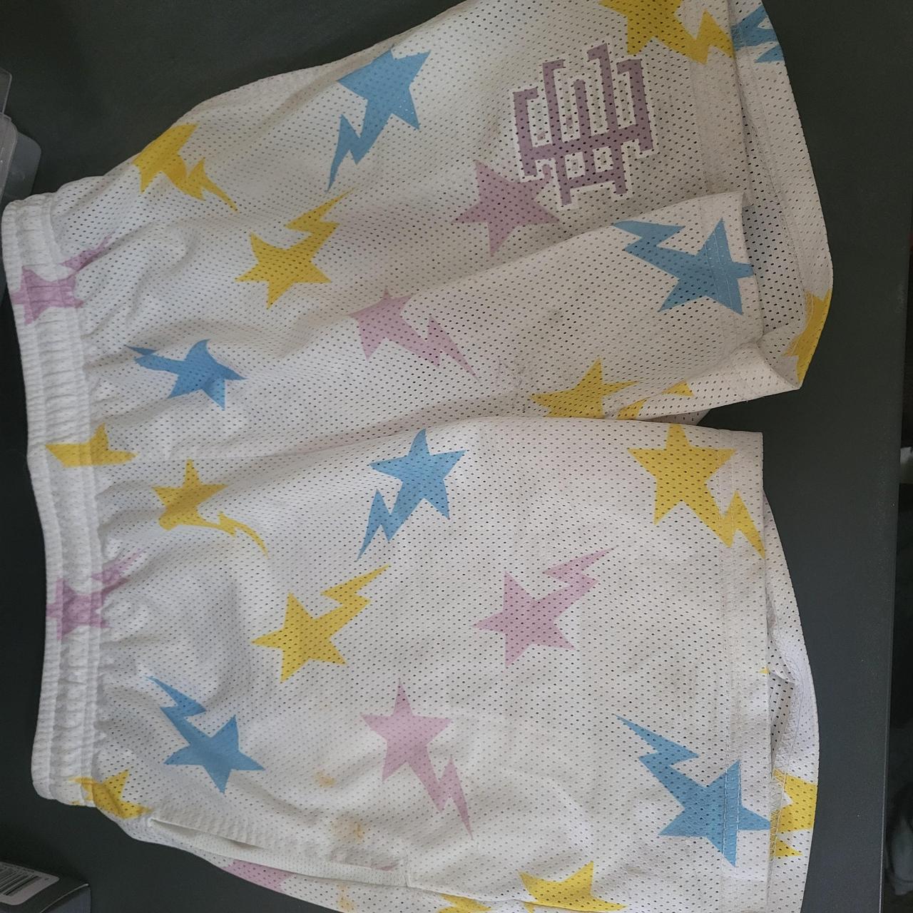 Eric emanuel x bape shorts size Large. Summer - Depop