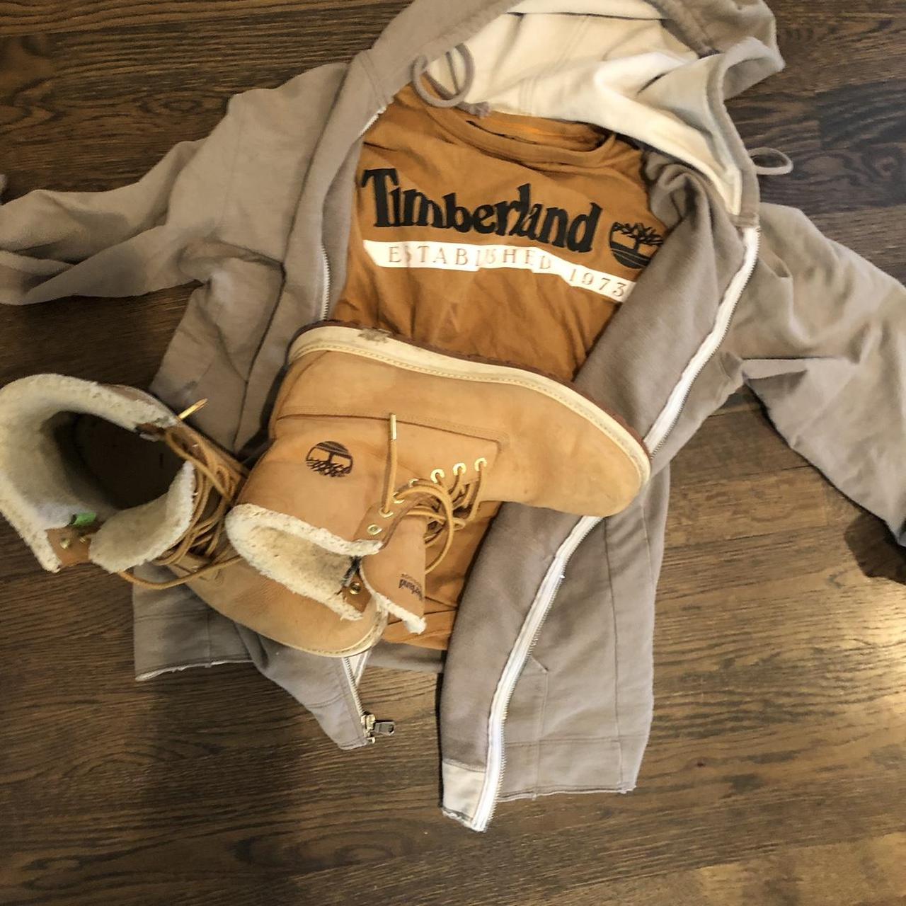 Champion timberland sales t shirt