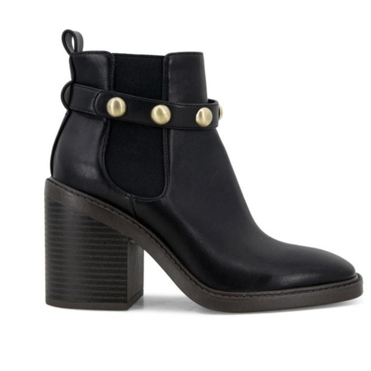 Kensie black ankle boots best sale