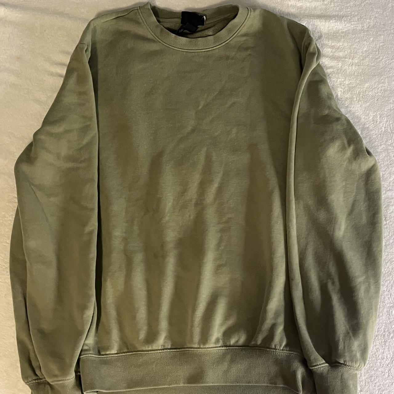 H&M Men's Green Coat | Depop