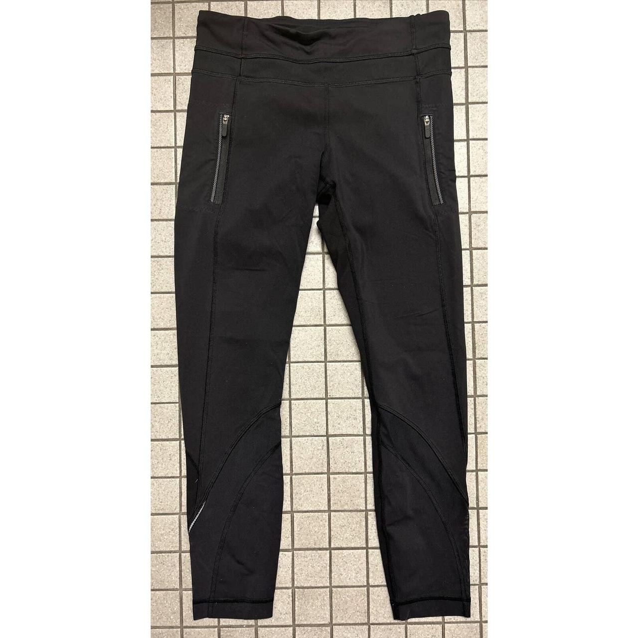 Lululemon Pocket Black leggings- Size 6